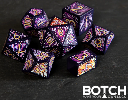 Botch Dice Arcane Assault 7-Piece Dice Set