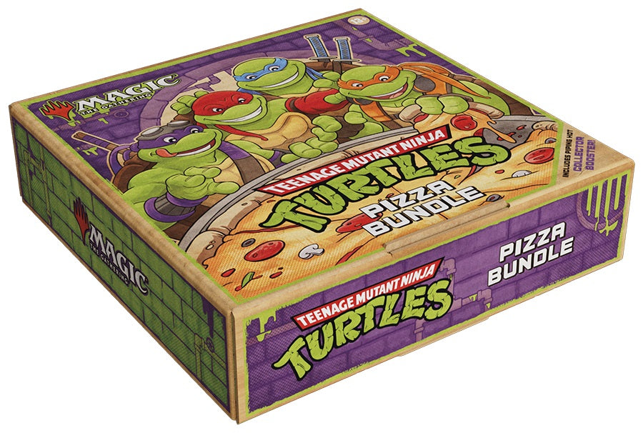 Magic The Gathering Teenage Mutant Ninja Turtles Pizza Bundle/Case - Pastime Sports & Games