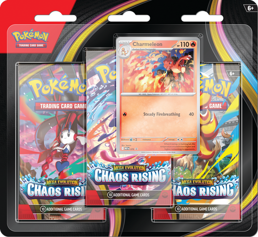Pokemon Chaos Rising 3-Pack Blister Pack/Case - Pastime Sports & Games