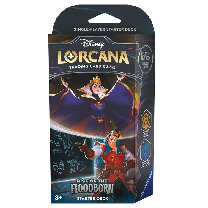 Disney Lorcana Rise Of The Floodborn Starter Decks - Pastime Sports & Games