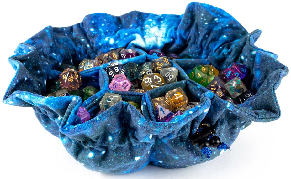 MDG Velvet Dice Bags With Compartments - Pastime Sports & Games