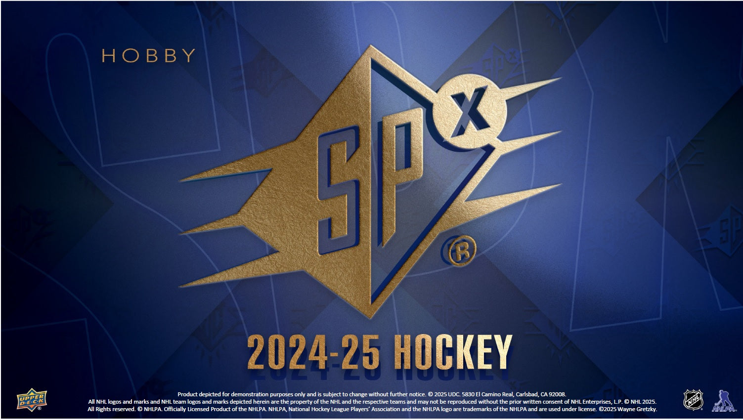 2024/25 Upper Deck SPx NHL Hockey Hobby Box/Case PRE ORDER