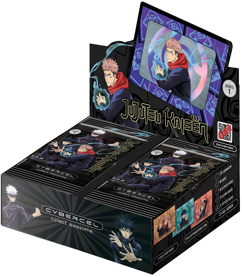 Cybercel Jujutsu Kaisen Anime Trading Cards - Pastime Sports & Games