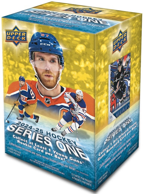 2024/25 Upper Deck Series 1 / One NHL Hockey Blaster Box / Case