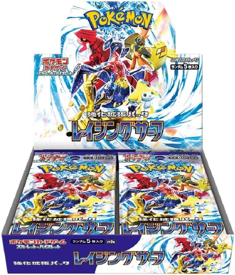 Pokemon Raging Surf Japanese Booster (SV3a) Pack/Box - Pastime Sports & Games