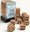 Speckled 12-Piece Six Sided 16mm Dice Set Rust