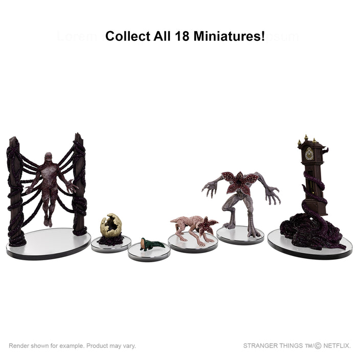 Stranger Things Pre Painted Miniatures Mystery Figures