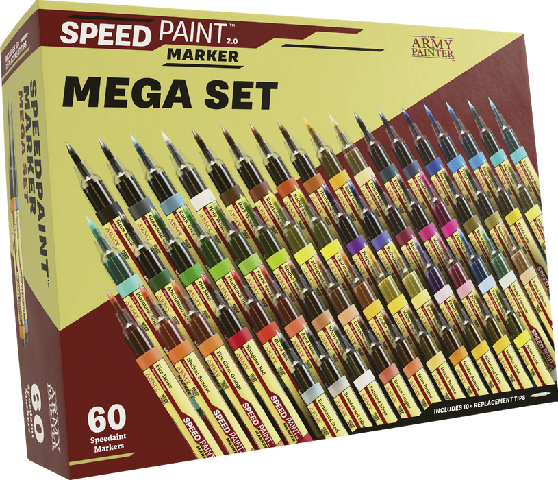 The Army Painter Speedpaint Marker Mega Set - Pastime Sports & Games