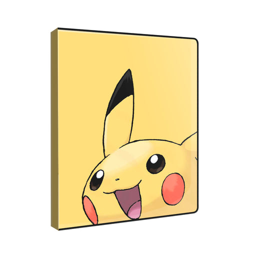 Ultra Pro 9-Pocket Portfolio Pokemon Scarlet & Violet Pikachu Face - Pastime Sports & Games