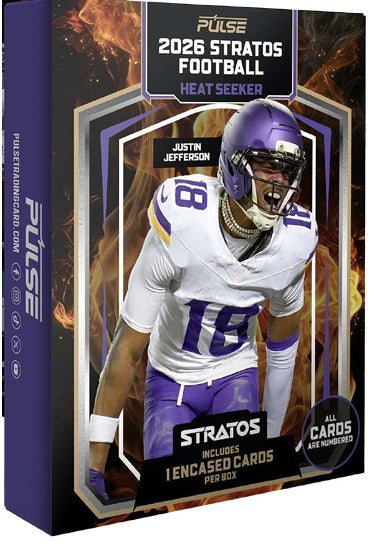 2026 Pulse Stratos Football Heat Seeker Hobby Box PRE ORDER