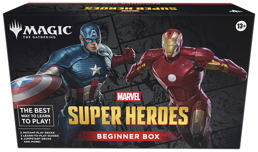 Magic The Gathering Marvel Super Heroes Beginner Box/Case - Pastime Sports & Games