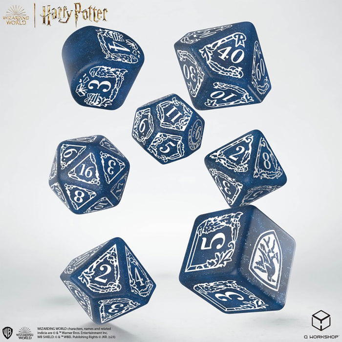 Harry Potter 7-Piece Dice Set Hogwarts Houses - Pastime Sports & Games