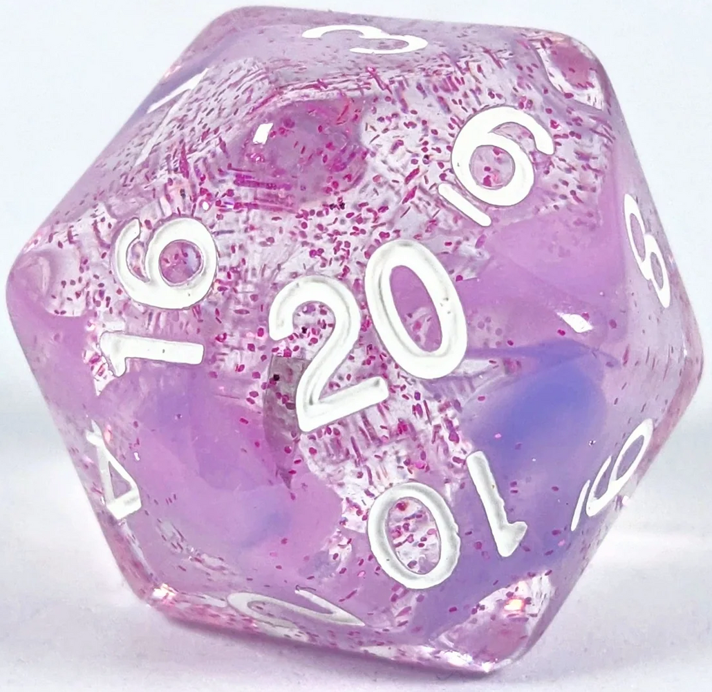 Diffusion Dice XL d20 Tricksy Pixie w/symbol - Pastime Sports & Games