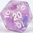 Diffusion Dice XL d20 Tricksy Pixie w/symbol - Pastime Sports & Games