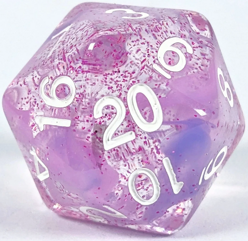 Diffusion Dice XL d20 Tricksy Pixie w/symbol - Pastime Sports & Games