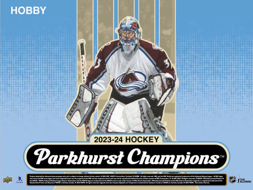 #3608 '23/24 Upper Deck Parkhurst Champions "CHICAGO FREE" 6 Box (Half Case) *Pick Your Team*