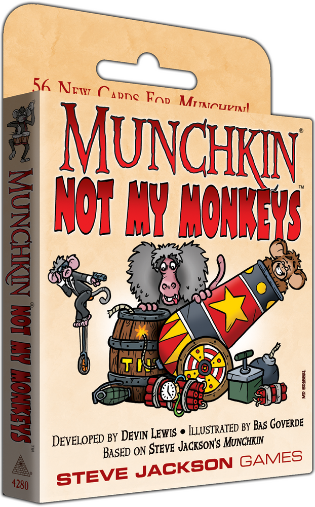 Munchkin Not My Monkeys - Pastime Sports & Games