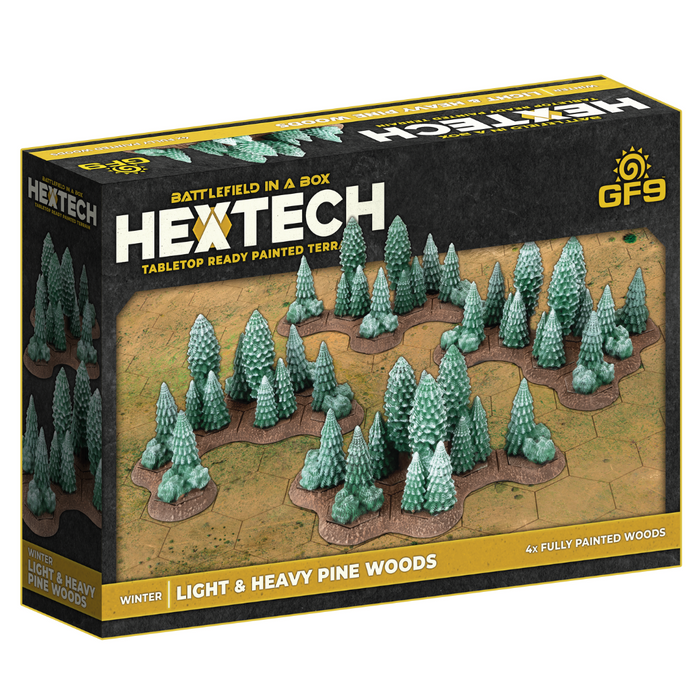 Battlefield In A Box Hextech Light And Heavy Pinewoods (Winter) PRE ORDER - Pastime Sports & Games