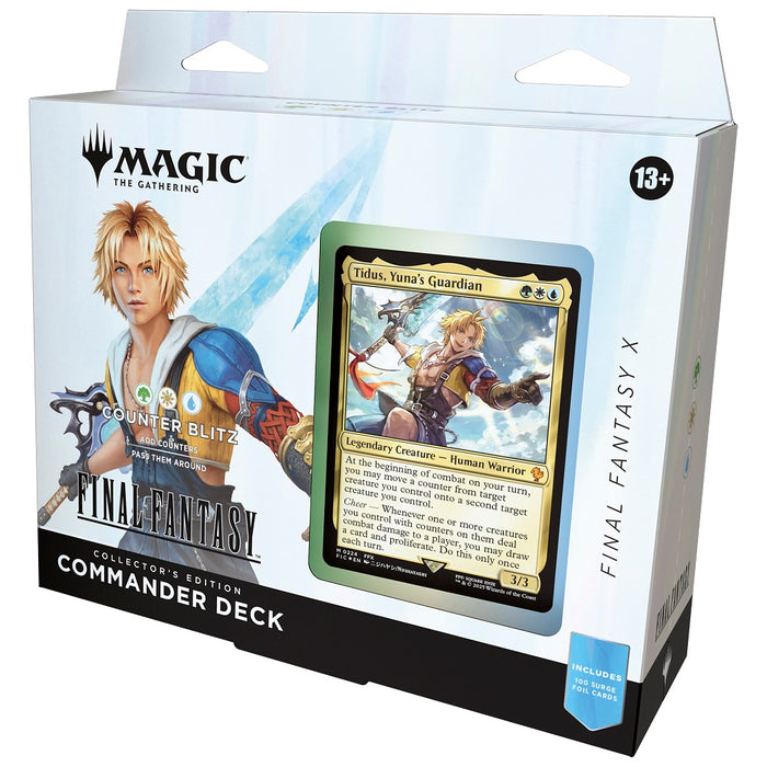 Magic The Gathering Final Fantasy Collector Commander Decks/Case - Pastime Sports & Games