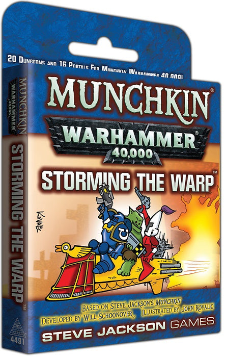 Munchkin Warhammer 40,000 Storming The Warp - Pastime Sports & Games