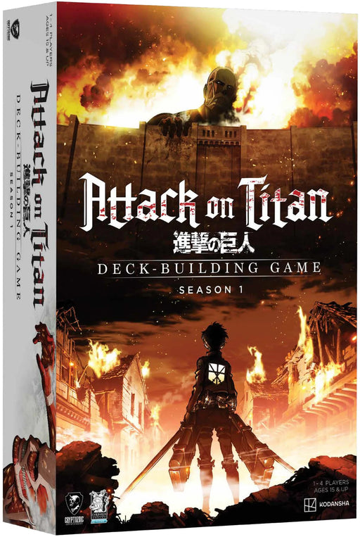 Attack On Titans Deck Building Game Season 1 - Pastime Sports & Games