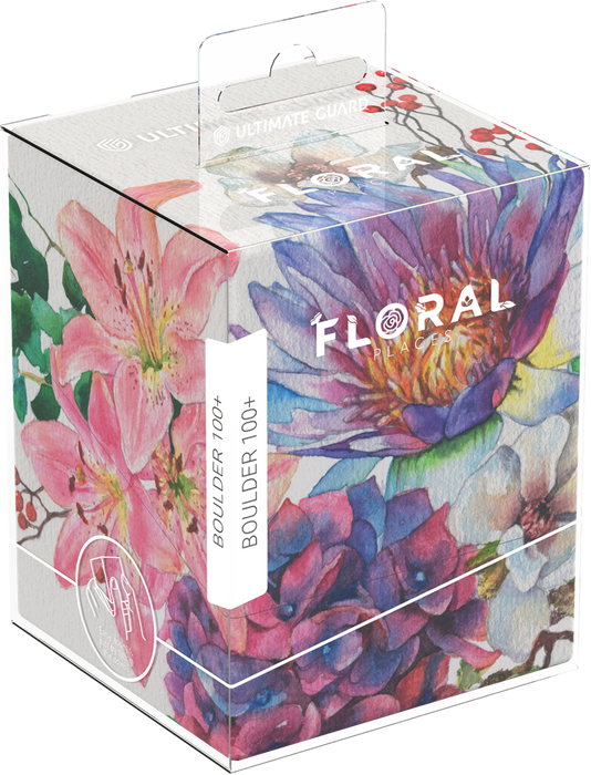 Ultimate Guard Deck Case Boulder 100+ Floral Places - Pastime Sports & Games