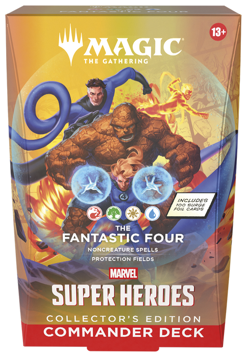 Magic The Gathering Marvel Super Heroes Commander Collector's Edition Deck/Case - Pastime Sports & Games