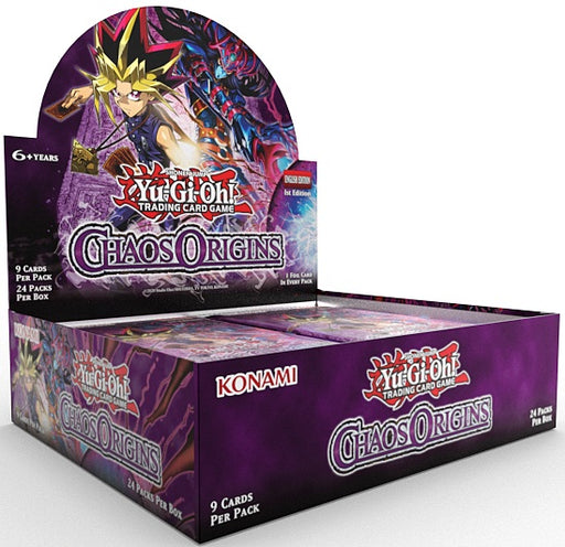 Yu-GI-Oh! Chaos Origins Booster Box/Case - Pastime Sports & Games