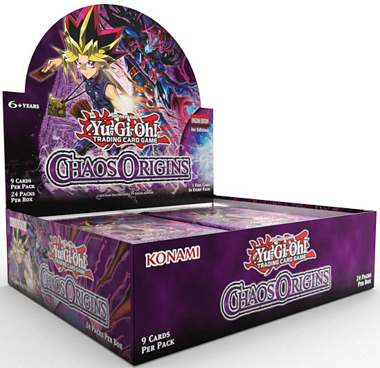 Yu-GI-Oh! Chaos Origins Booster Box/Case - Pastime Sports & Games