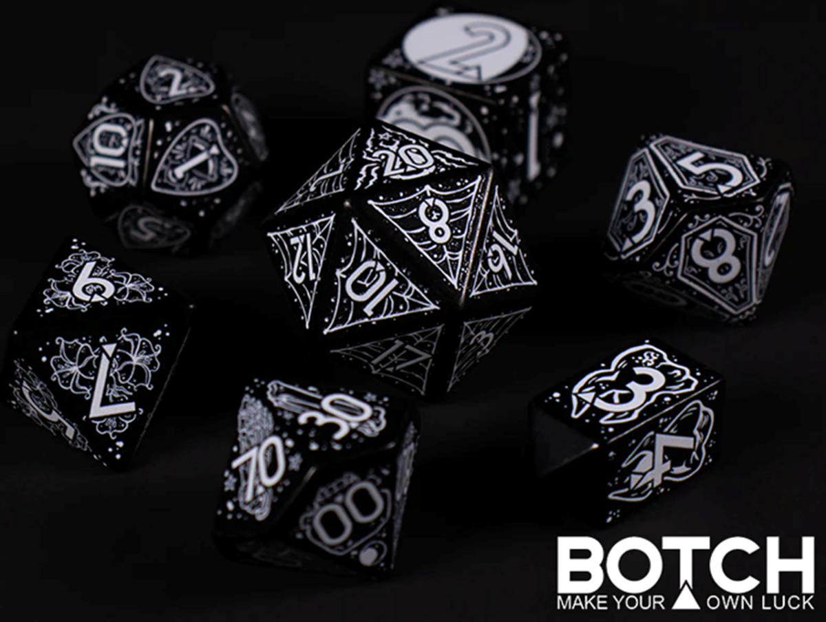 Botch Dice Heart of Darkness 7-Piece Dice Set