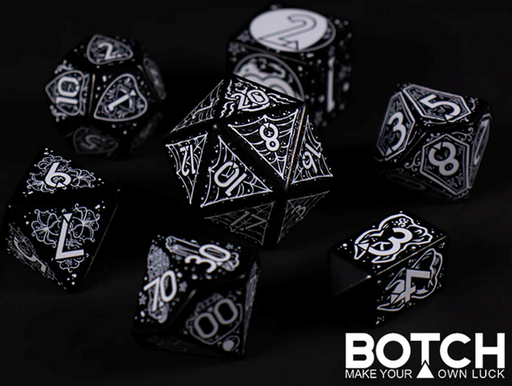 Botch Dice Heart of Darkness 7-Piece Dice Set