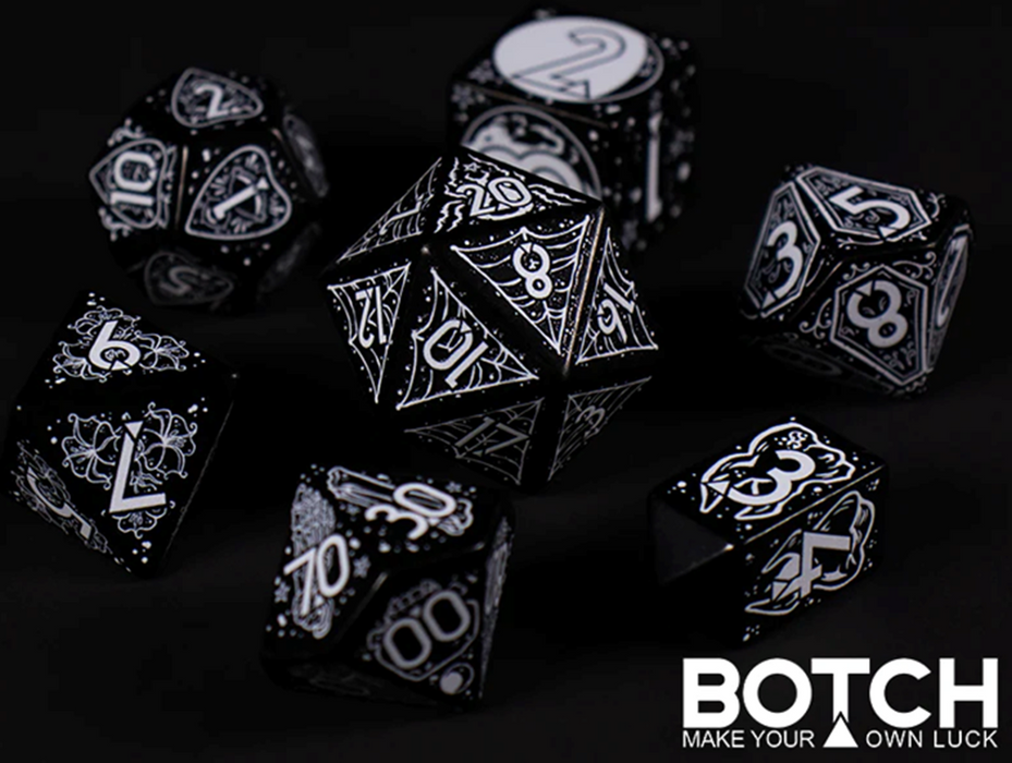 Botch Dice Heart of Darkness 7-Piece Dice Set