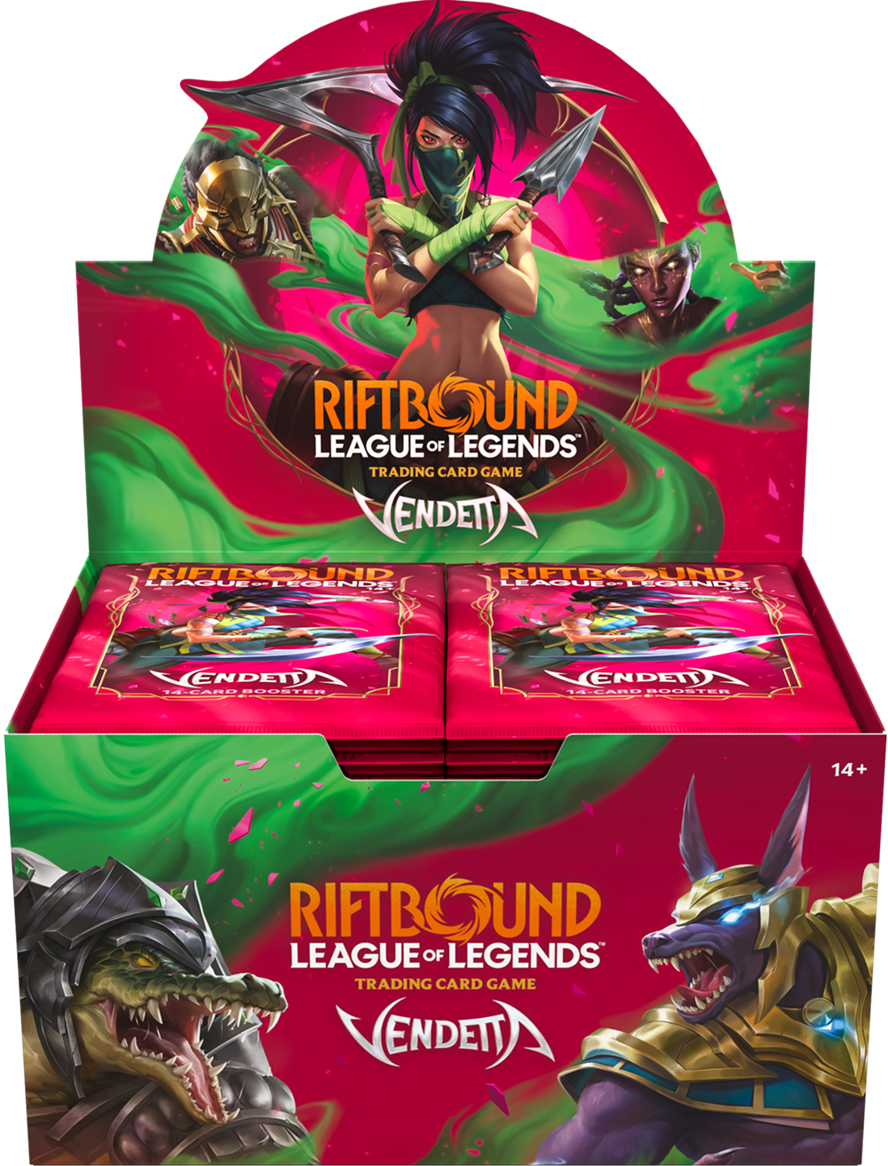 Riftbound League Of Legends Vendetta Booster Box/Case | Pastime