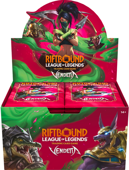 Riftbound League Of Legends Vendetta Booster Box/Case - Pastime Sports & Games
