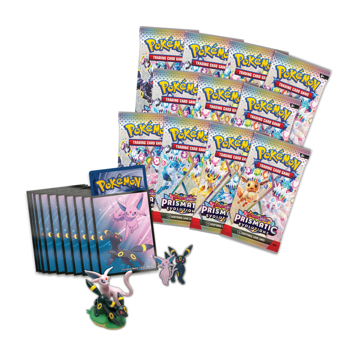 Pokemon Prismatic Evolutions Premium Figure Collection - Pastime Sports & Games