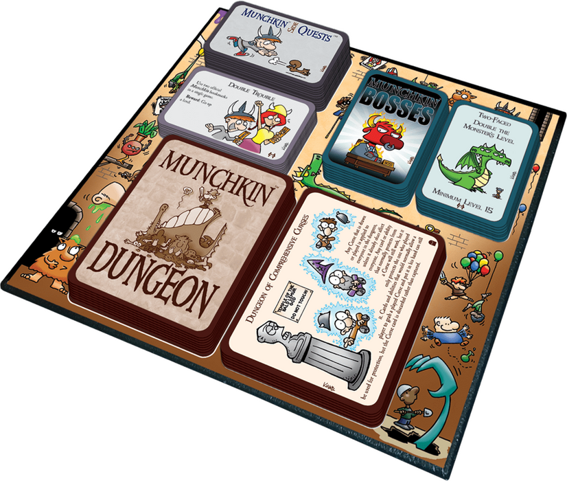 Munchkin Big Red Box Table Top Board Game - Pastime Sports & Games