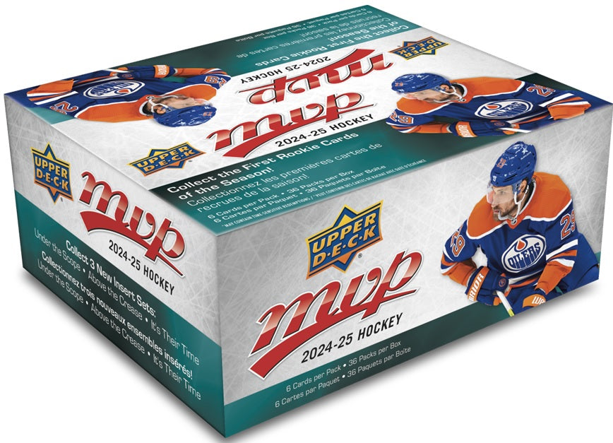 2024/25 Upper Deck MVP NHL Hockey Retail Box / Case