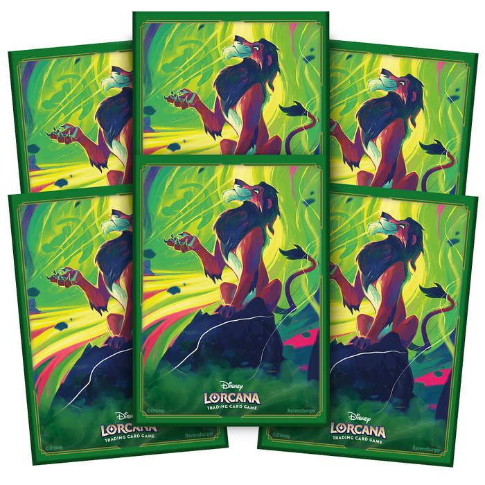 Disney Lorcana Card Sleeves Scar