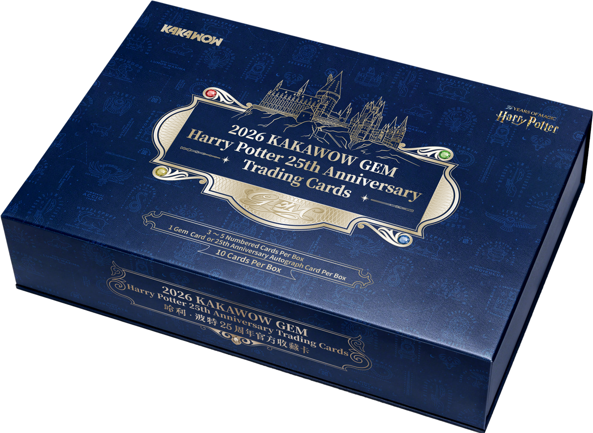 2026 Kakawow Gem Aura Harry Potter 25th Anniversary Trading Card Hobby Box/Case