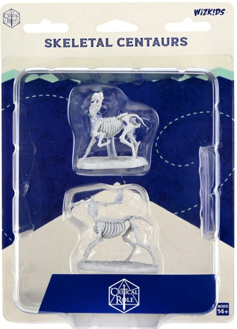 Critical Role Unpainted Miniatures Skeletal Centaurs (90472) - Pastime Sports & Games