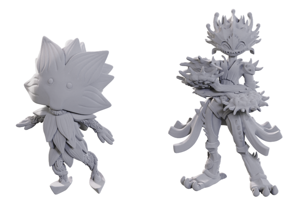 Deep Cuts Miniatures Lotus Leshy And Flytrap Leshy - Pastime Sports & Games