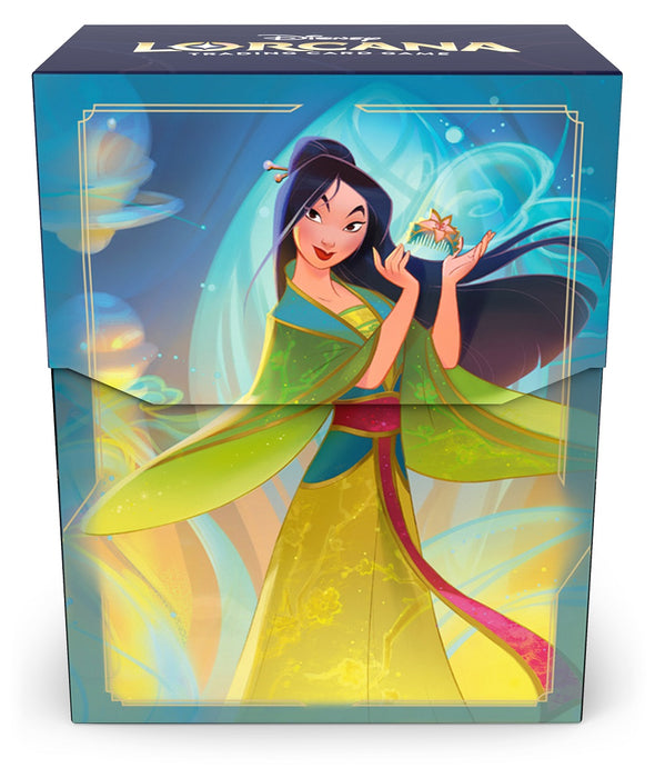 Disney Lorcana Deck Box Mulan PRE ORDER - Pastime Sports & Games