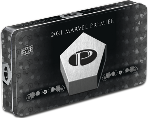 2021 Marvel Premier Hobby Tin Box / Case - Pastime Sports & Games