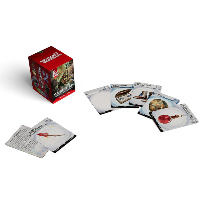 Dungeons & Dragons Trove Magic Items Common & Uncommon Reference Cards