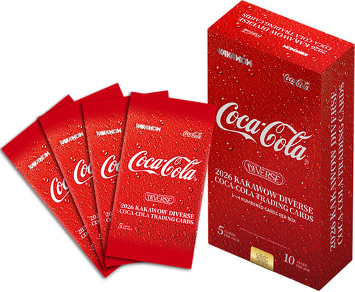 2026 Kakawow Diverse Coca-Cola Trading Card Hobby Box PRE ORDER