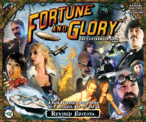 Fortune And Glory The Cliffhanger Game Revised Edition - Pastime Sports & Games