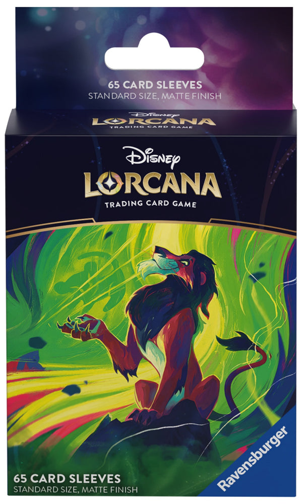 Disney Lorcana Card Sleeves Scar