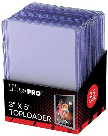 Ultra Pro 3"x 5" Top Loaders / Toploaders - Pastime Sports & Games