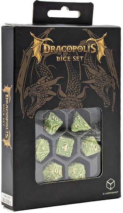 Dracopolis 7-Piece RPG Dice Set The Andean Longneck