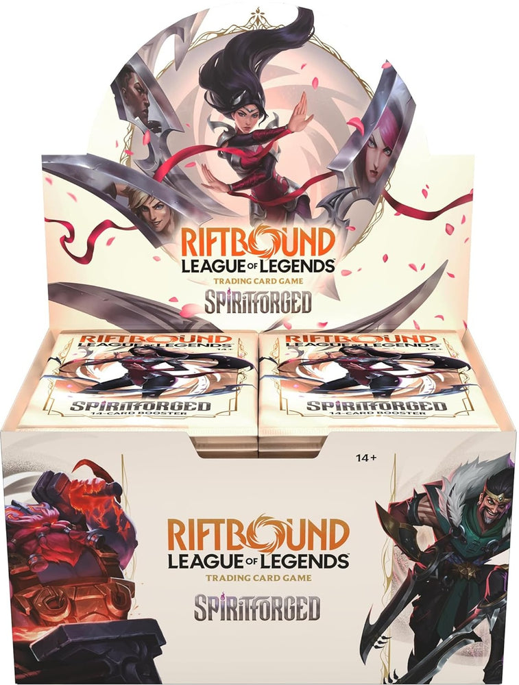 Riftbound League Of Legends Spiritforged Booster Box/Case - Pastime Sports & Games